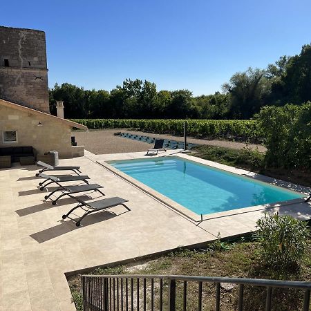 Gite Avec Piscine, Chateau De Lescours, St-Emilion Saint-Sulpice-de-Faleyrens Εξωτερικό φωτογραφία