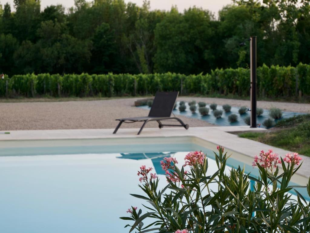 Gite Avec Piscine, Chateau De Lescours, St-Emilion Saint-Sulpice-de-Faleyrens Εξωτερικό φωτογραφία