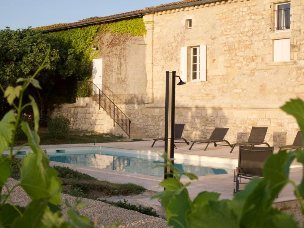 Gite Avec Piscine, Chateau De Lescours, St-Emilion Saint-Sulpice-de-Faleyrens Εξωτερικό φωτογραφία