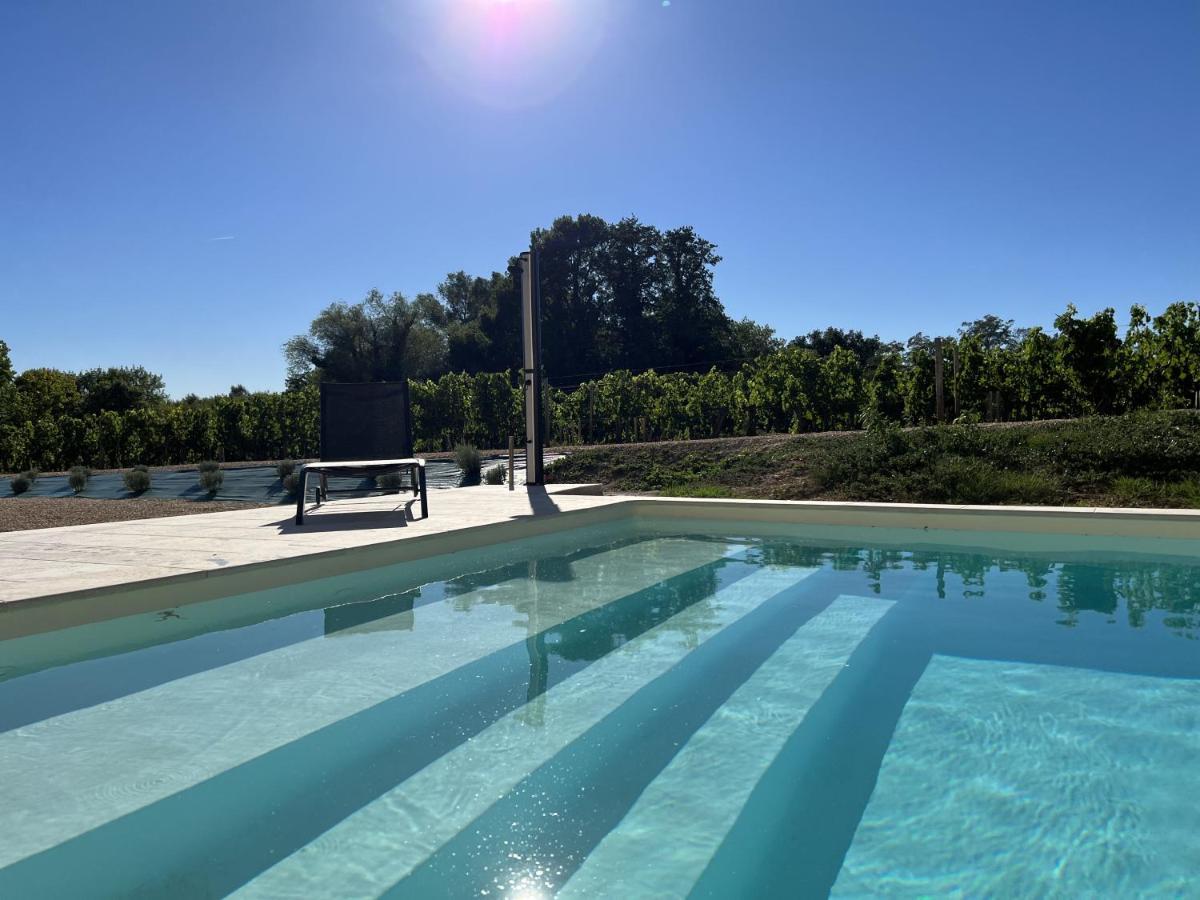 Gite Avec Piscine, Chateau De Lescours, St-Emilion Saint-Sulpice-de-Faleyrens Εξωτερικό φωτογραφία